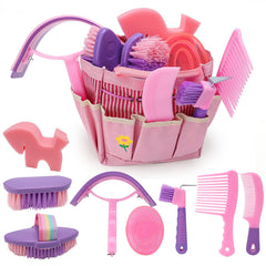 IDUNSEED kit devant montrant toutes les pièces pour un pansage complet