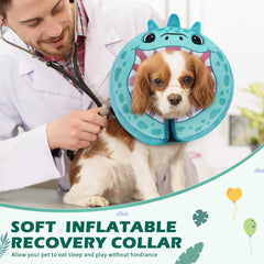 IEUUMLER collerette portée sur chien facilite mouvement et repos