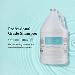 iGroom application bain sur chien moyen facilitant le lavage et le démêlage
