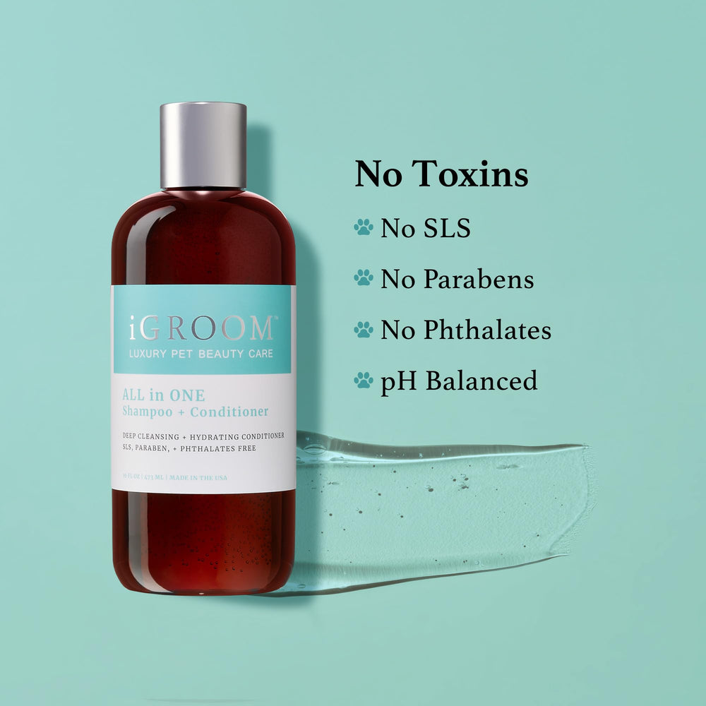 iGroom ingrédients naturels tournesol et pépins de raisin pour hydratation