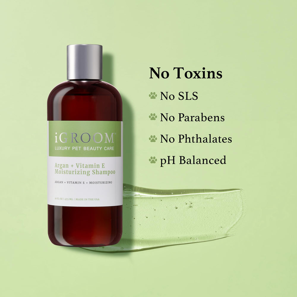 iGroom pelage lumineux après lavage montrant brillance et santé du poil