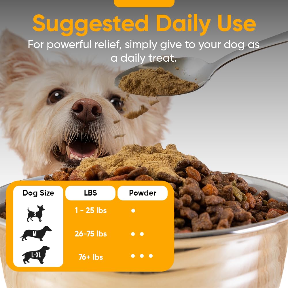 iHeartDogs étiquette ingrédients listant bouillon et champignons
