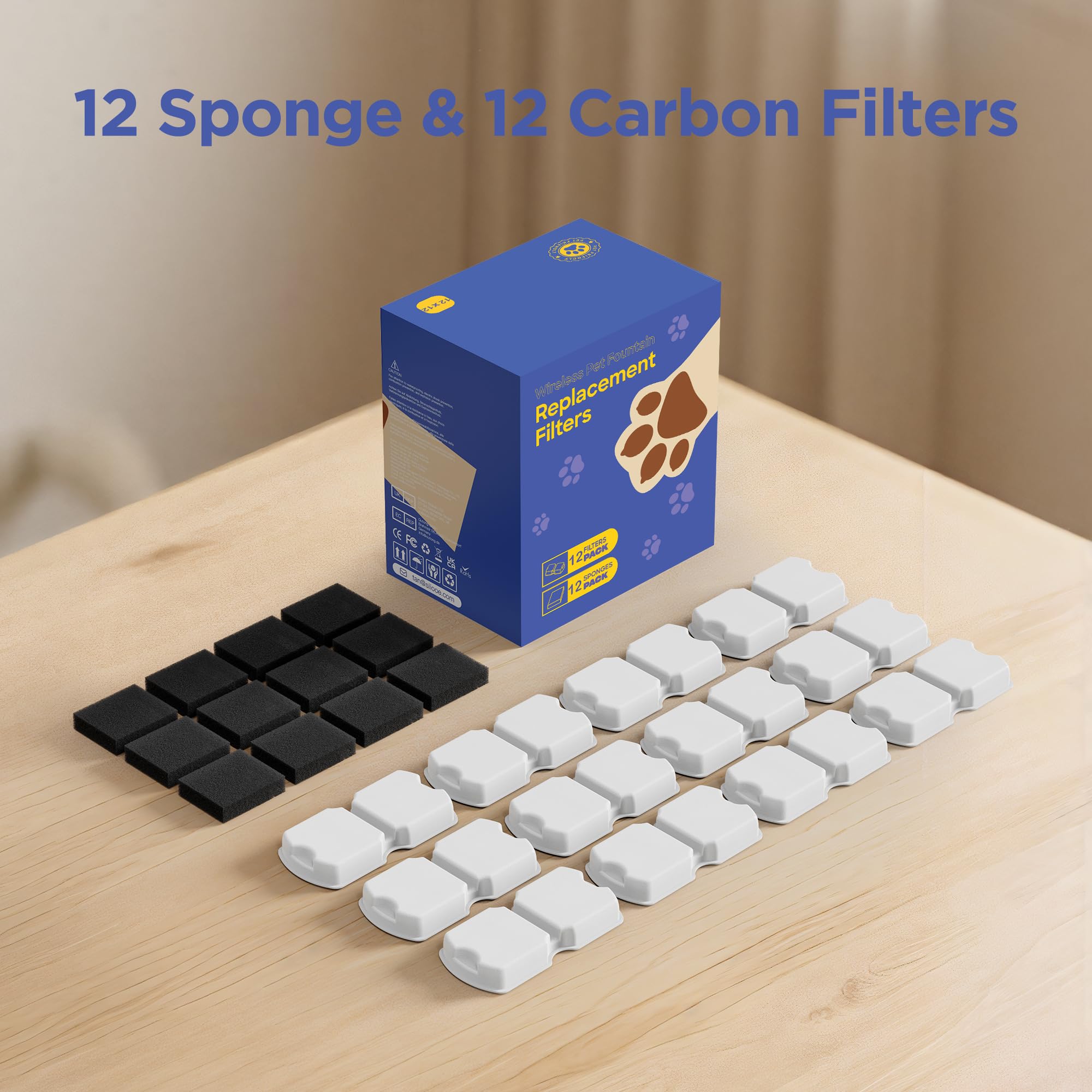IHOUONE pack de recharges sur table, solution pratique pour foyers