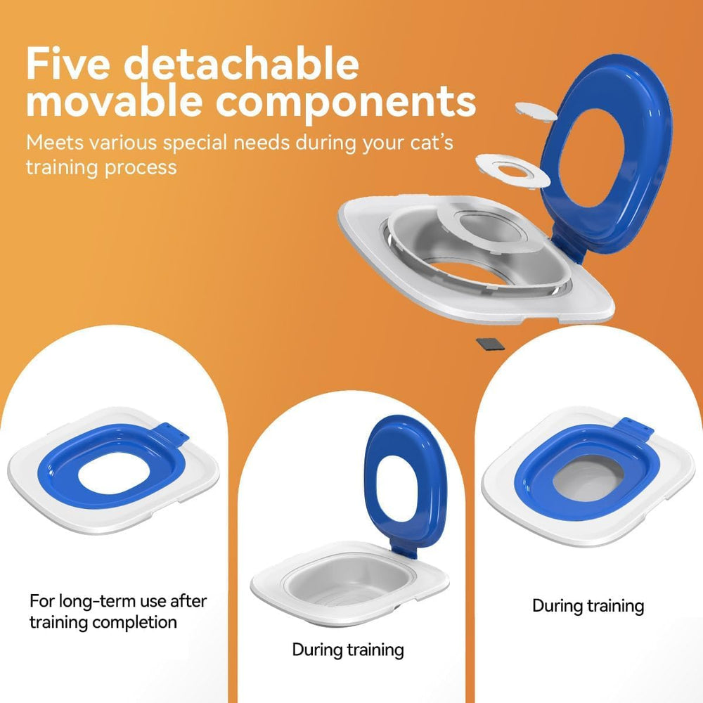 iigala chat utilisant le kit sur une cuvette, apprentissage sécurisé