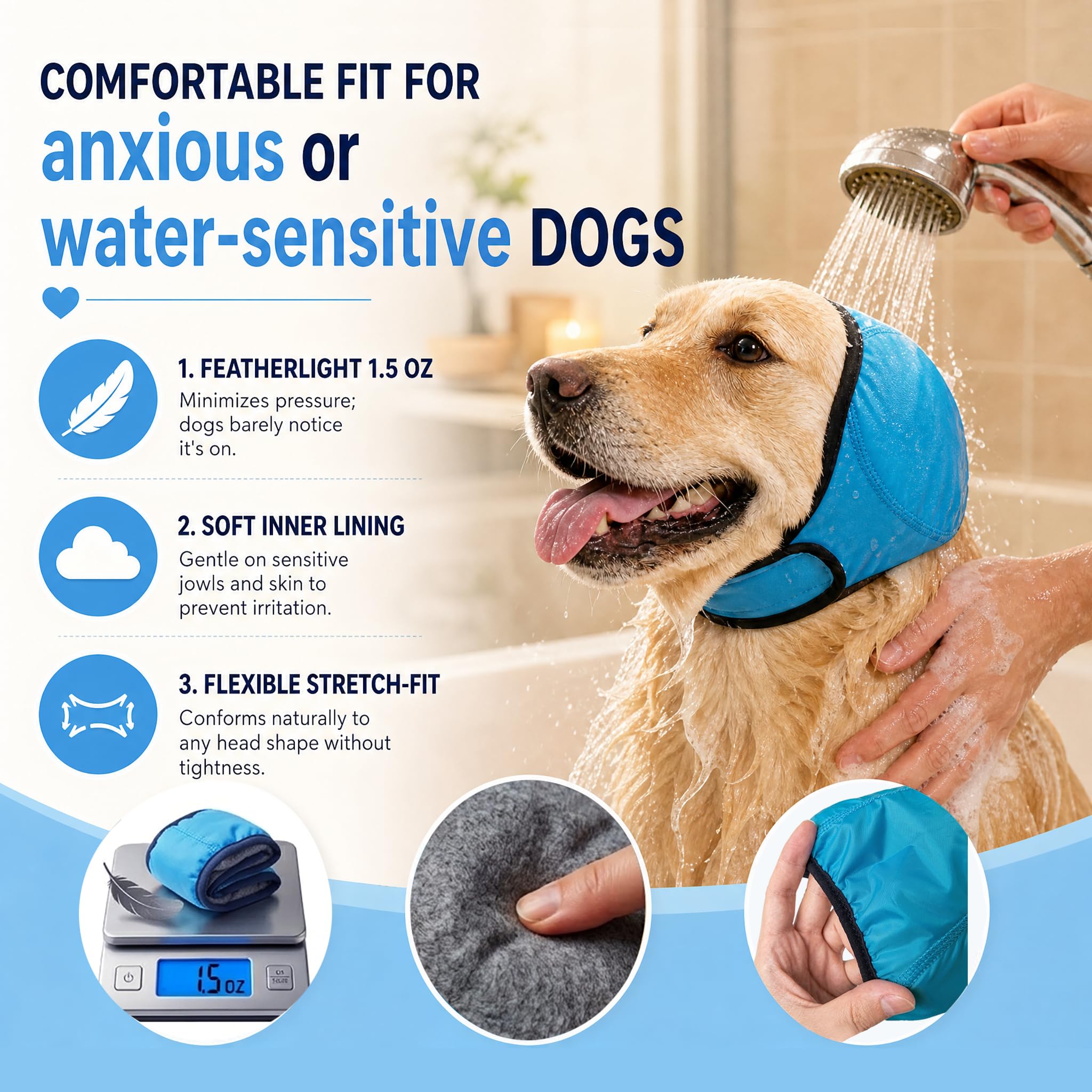 iKeep doublure douce intérieure pour confort et protection des oreilles