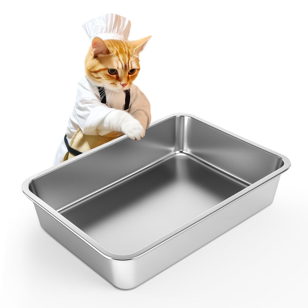 ikitchen bac à litière vue avant montrant solidité et rangement