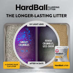 ARM & HAMMER litière agglomérante HardBall Garden Bloom 3,86 kg — 99,9% sans poussière, contrôle odeurs 20 jours