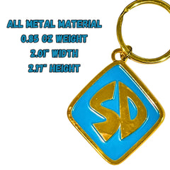 ImagineeringDepot SD Tag gros plan, détail en alliage zinc durable