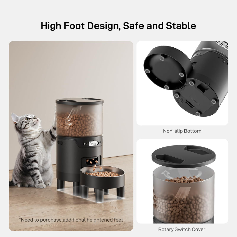 IMIPAW PET adaptateur secteur et emplacement piles, alimentation fiable et secours