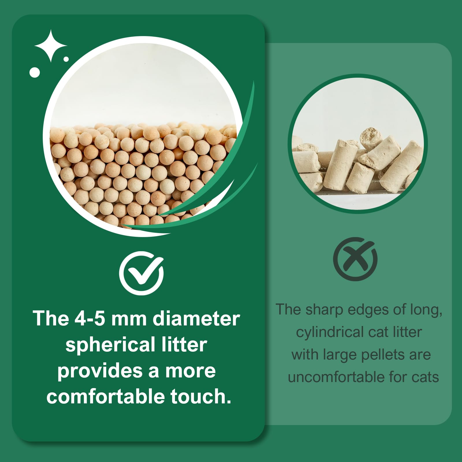 IMMCUTE granules quasi sans poussière pour moins d'irritation