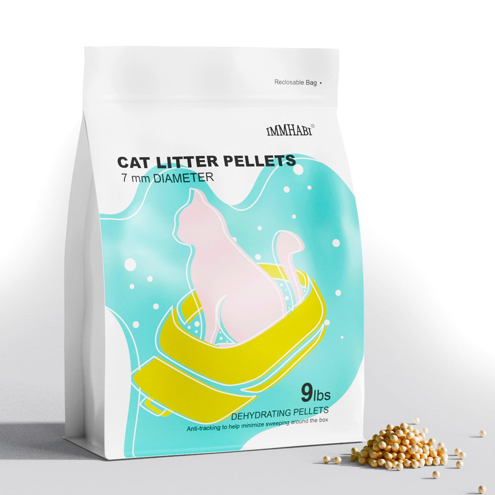 IMMHABI emballage avant montrant 9 lb et bénéfice de stockage pratique