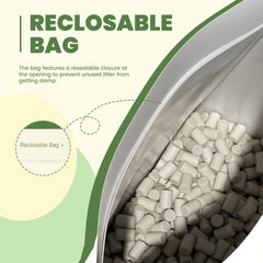 IMMHABI sac 14lbs posé près d’une règle pour visualiser capacité