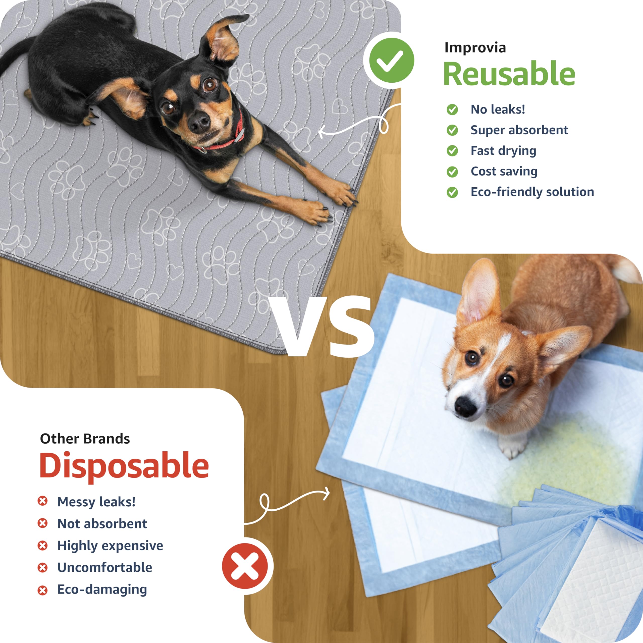 IMPROVIA gros plan texture absorbante pour séchage rapide