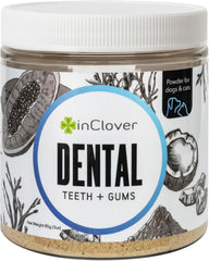 In Clover emballage face montrant produit naturel pour dents