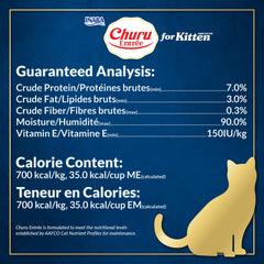 INABA chaton savourant la bisque, favorise prise alimentaire et confort