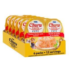 INABA Churu Entrée face du pack montrant deux coupelles pratiques pour un service rapide