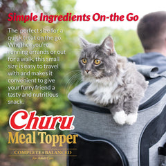 INABA toppers nappé sur croquettes augmentant hydratation et saveur