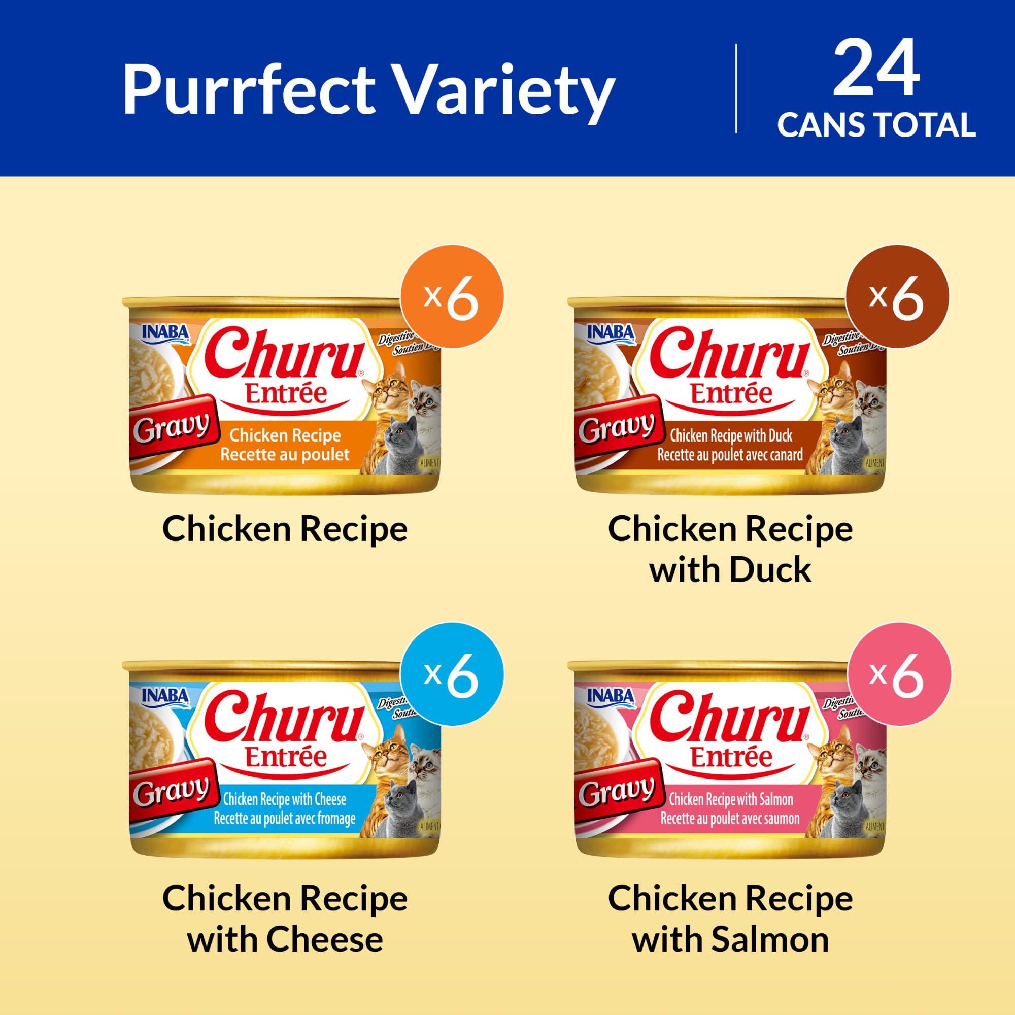 INABA Churu poulet étiquette ingrédients réels et sans conservateurs