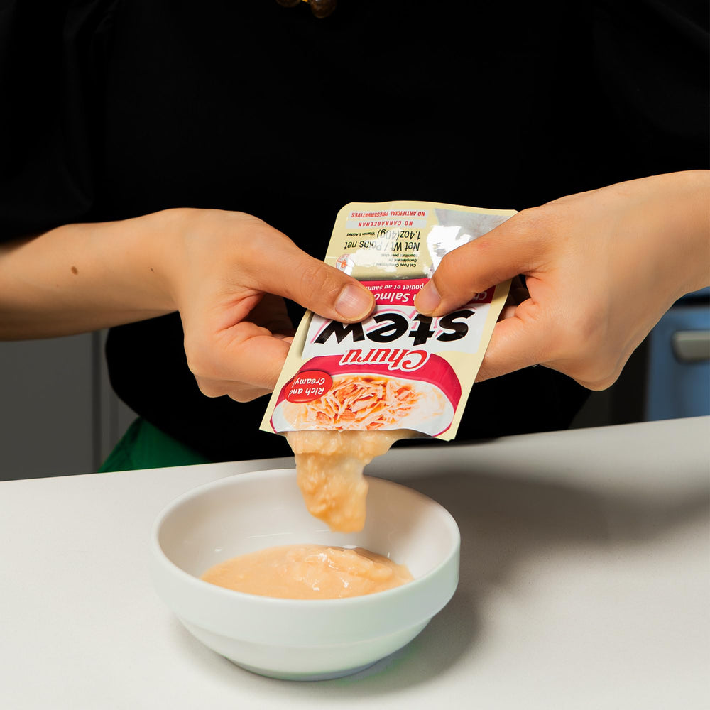 INABA poche à côté d'une pièce pour évaluer la taille de la portion