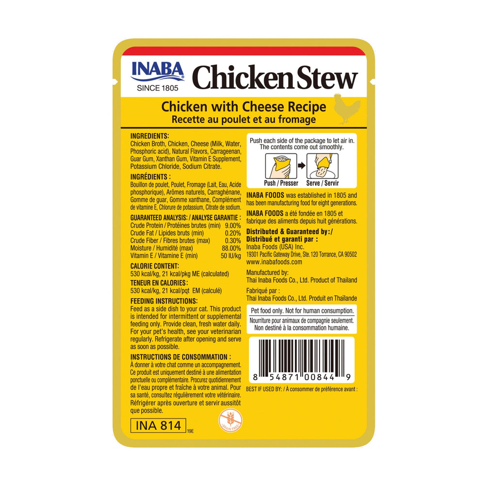 INABA pack de huit sachets disposés côte à côte pour montrer le format économique pratique