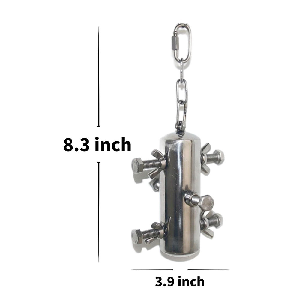 INLDY crochet métallique d'accrochage solide pour installation simple et sécurisée