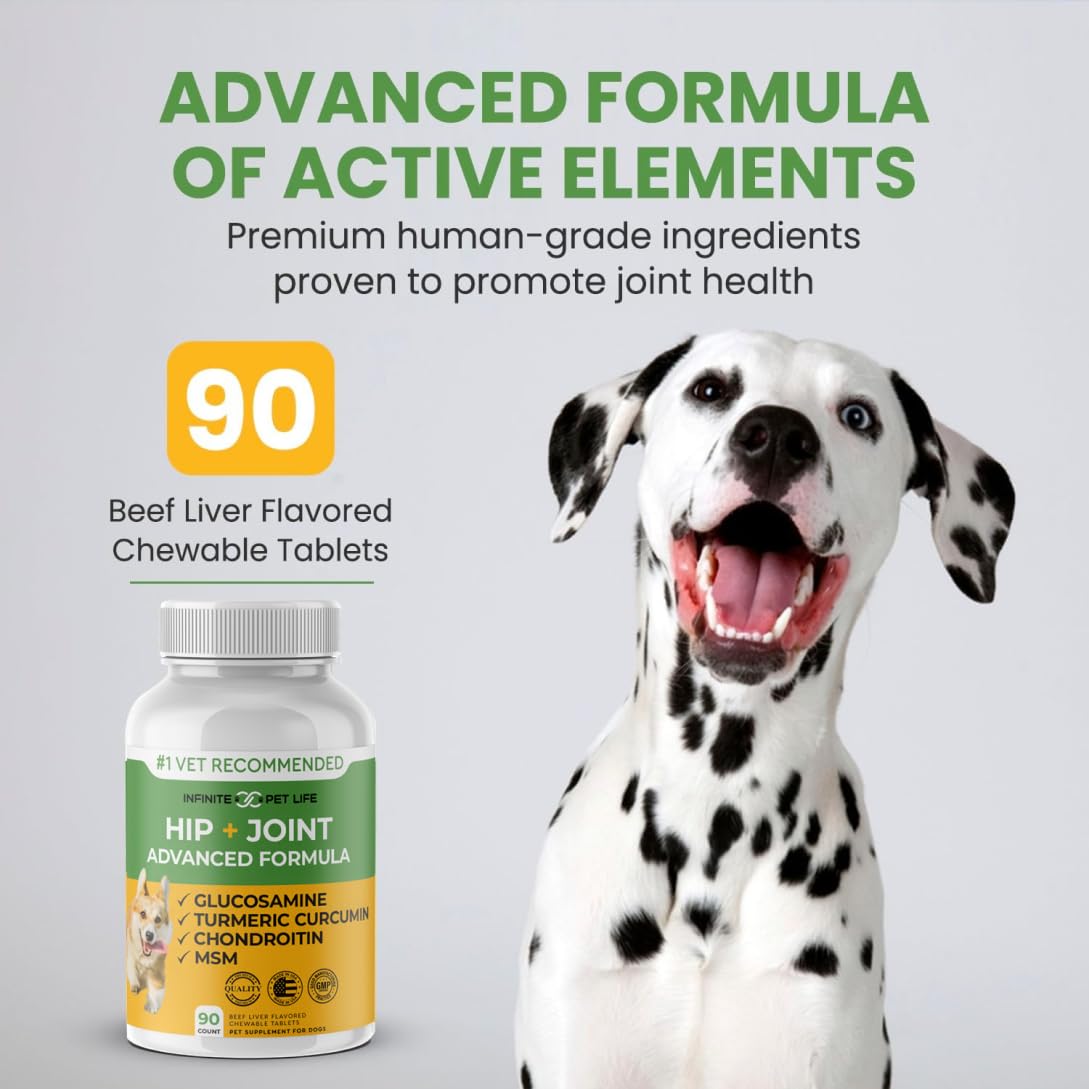 Infinite Pet Supplements comparaison taille tablette pour toutes races