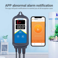 Inkbird ITC-306A détail du compartiment relais, protection double contre la surchauffe