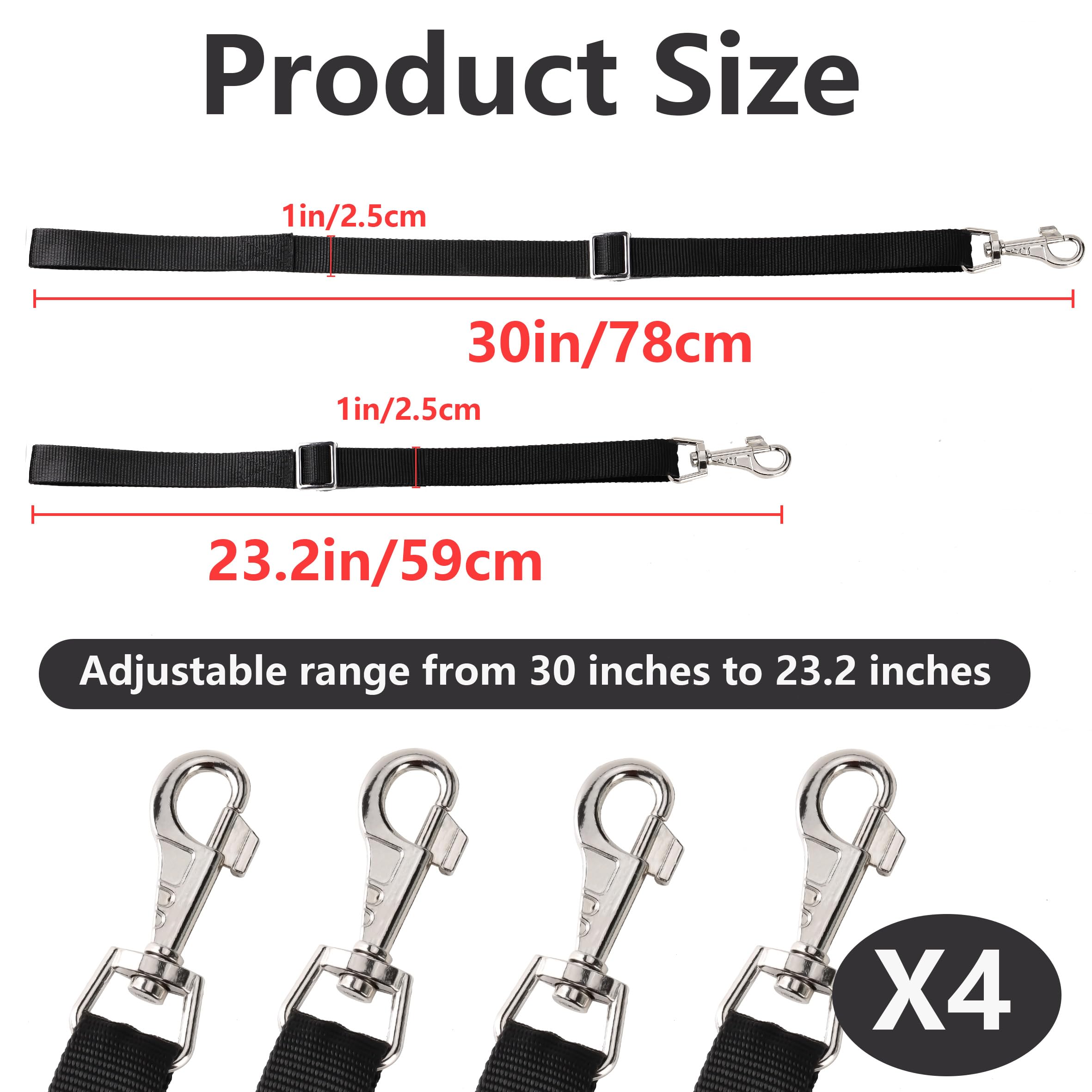 INKNOTE sangle fixée sur une clôture extérieure, usage polyvalent en pâture