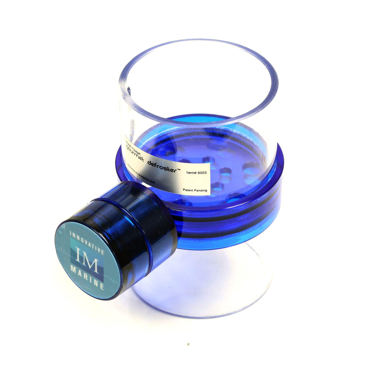 Innovative Marine vue avant du Defroster PRO montrant design compact et contrôle facile