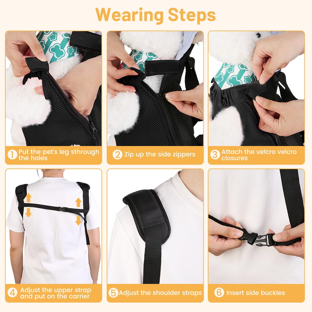 Inspack ouvertures pattes et queue pour mobilité confortable