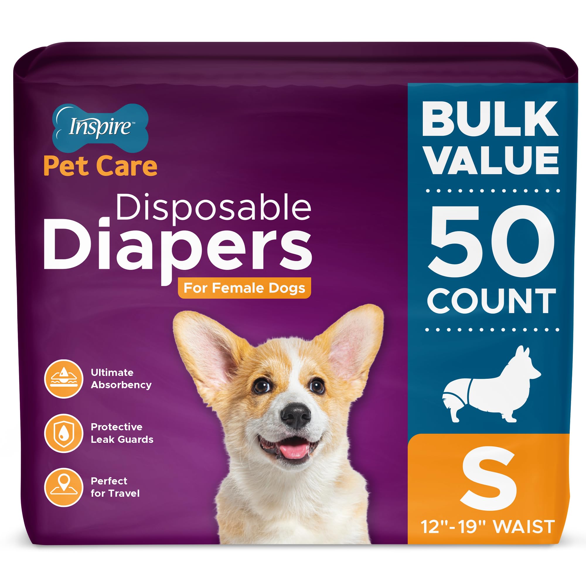 Inspire packaging devant montrant le pack et bénéfice approvisionnement