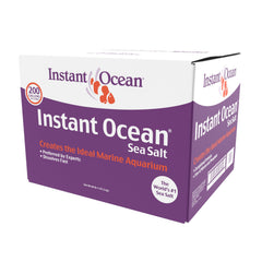 Instant Ocean gros plan sur grains de sel solubles pour mélange rapide