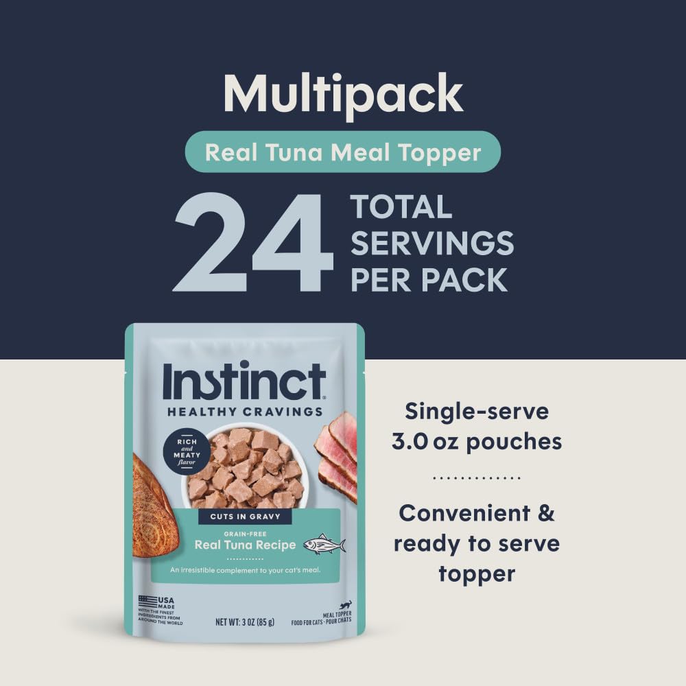 Instinct chat mange le topper, stimule l’appétit des chats difficiles
