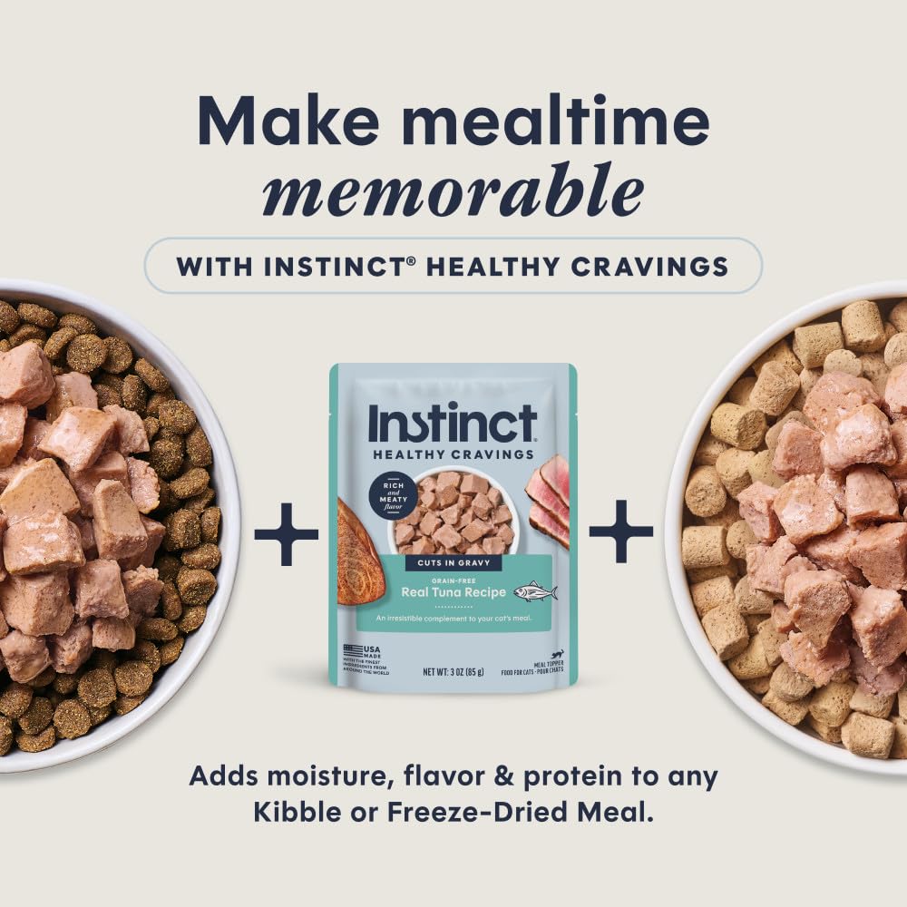 Instinct étiquette nutritionnelle lisible, transparence des ingrédients