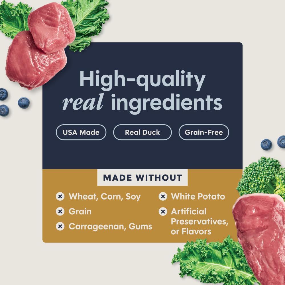 Instinct gros plan étiquette nutrition montrant teneur en protéines et formulation pure