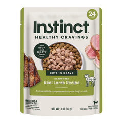 Instinct pouch avant packaging montrant paquet pratique et service rapide