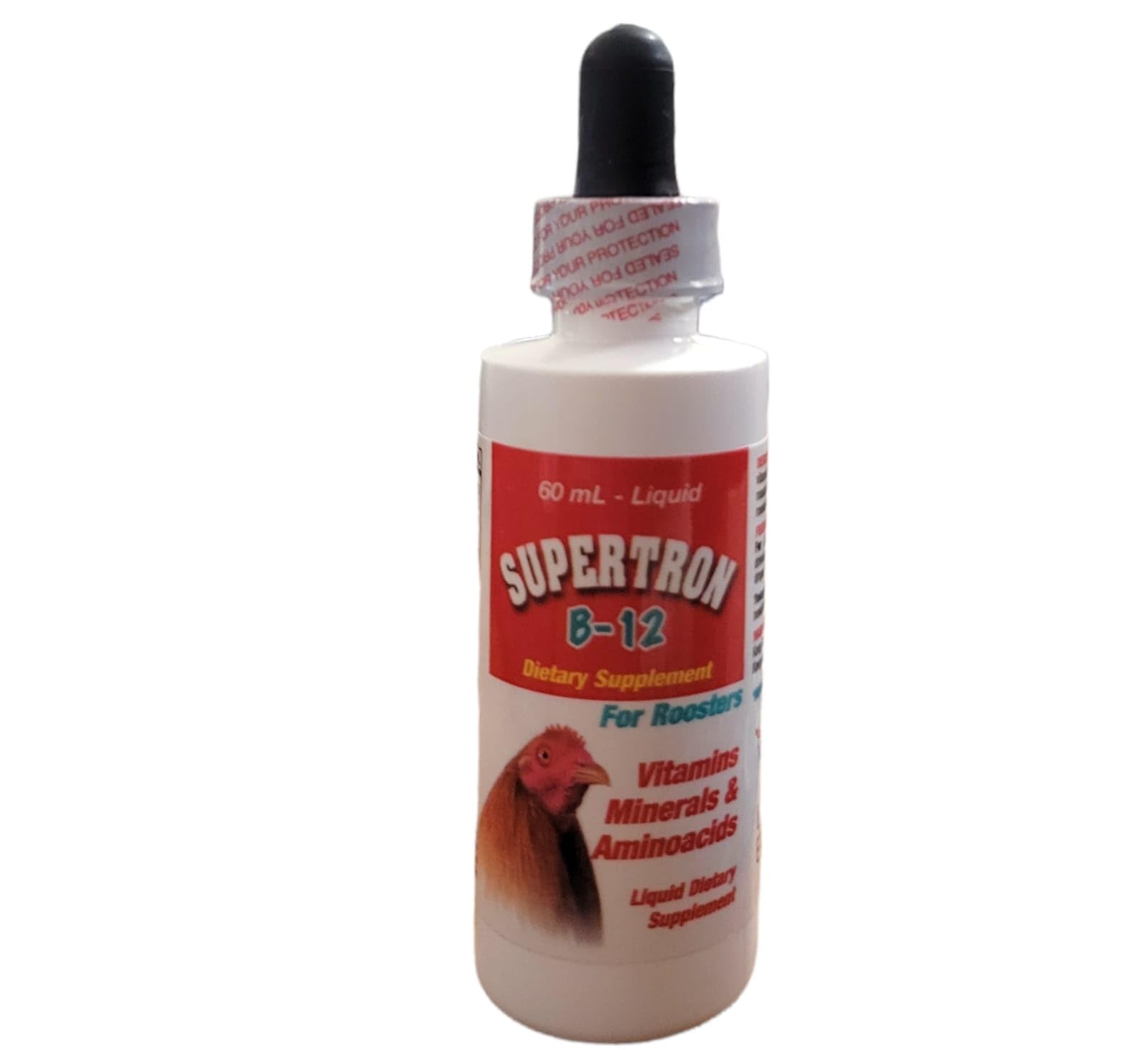 Interfarma Supertron B-12 flacon avant montrant le conditionnement pratique