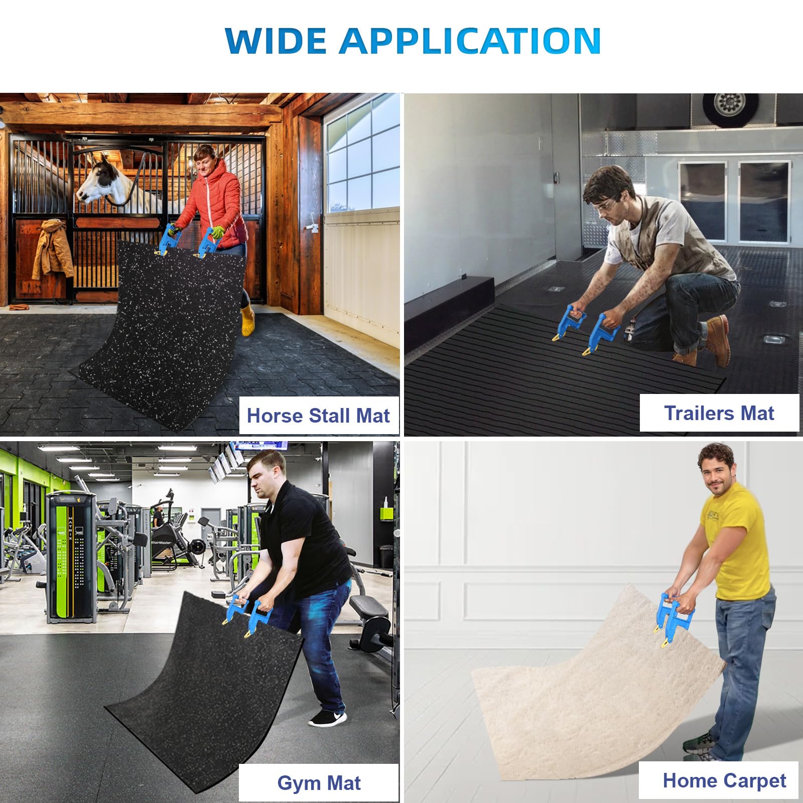 INTII pince comparaison taille illustrant portabilité pratique