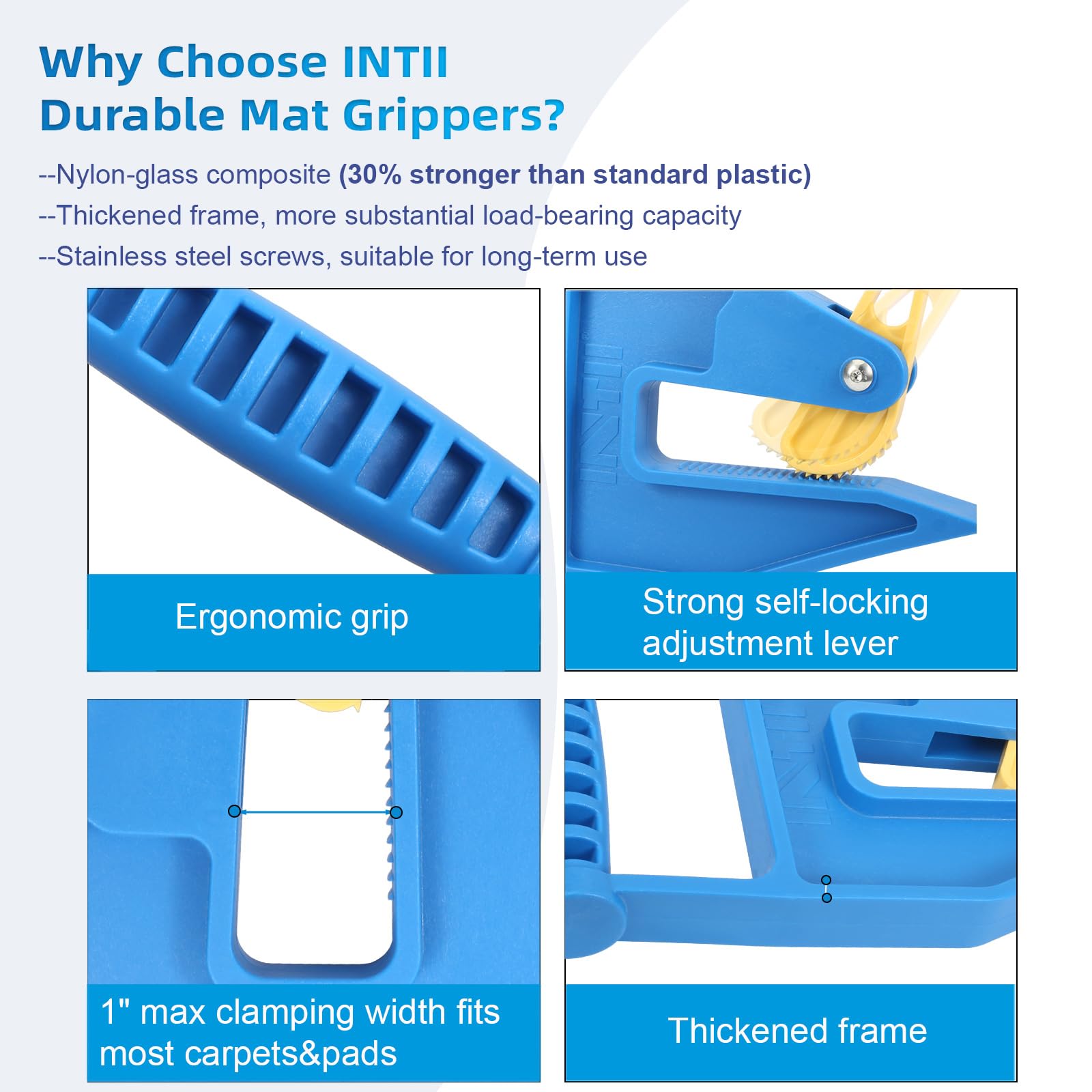 INTII pince rangement compact prêt à transporter et stocker