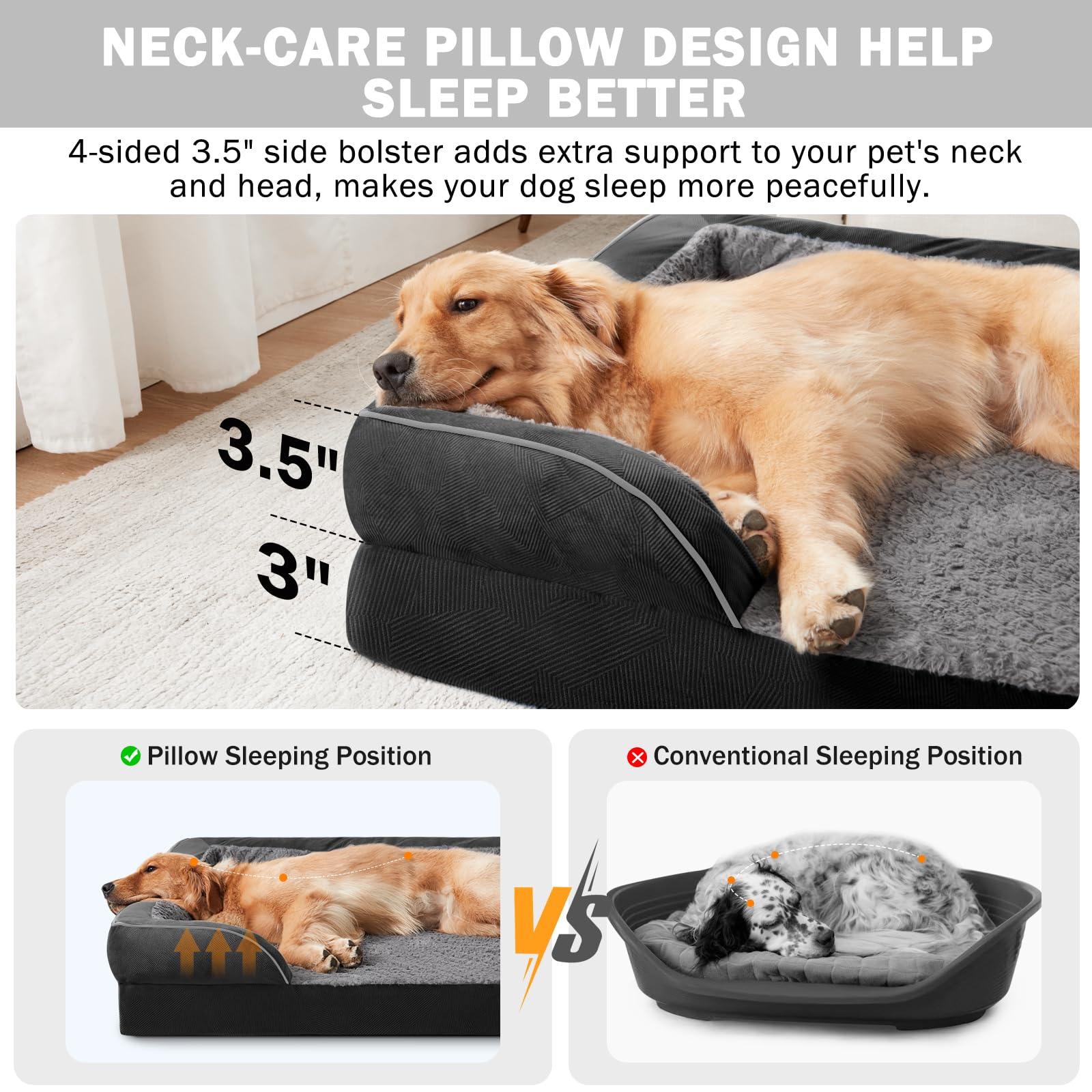 INVENHO comparaison de tailles montrant choix pour différents chiens