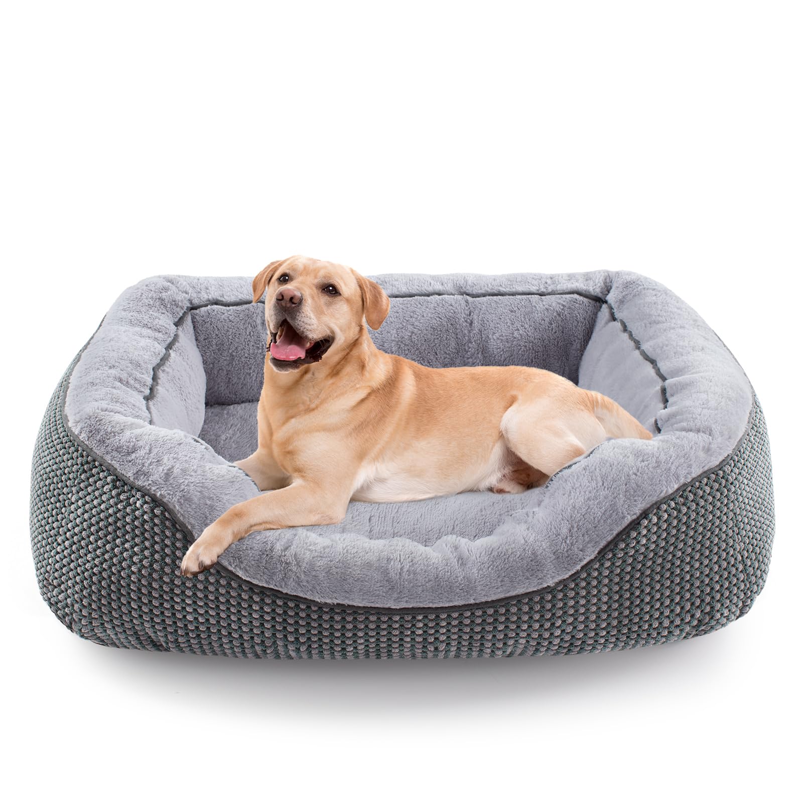 INVENHO lit grand chien face avant montrant confort et maintien