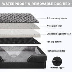 INVENHO panier en usage avec chien détendu et apaisé