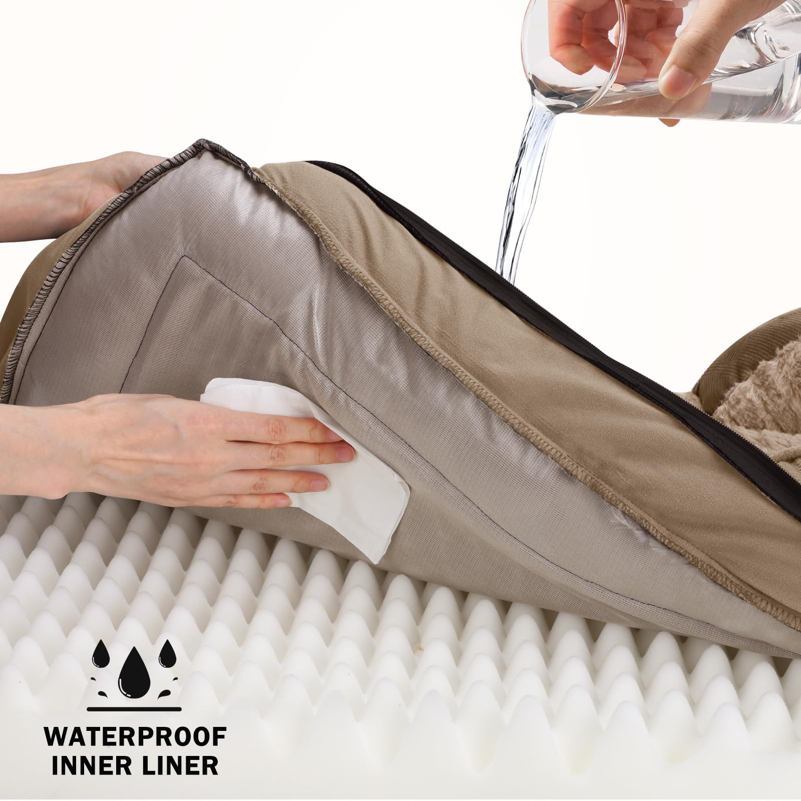 INVENHO profil des bords montrant bolster pour appui cervical