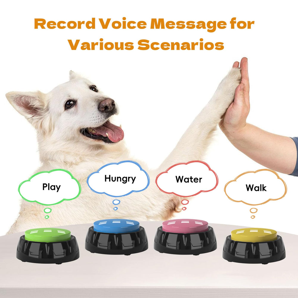 ipawspace quatre boutons disposés sur table pour messages multiples pratiques