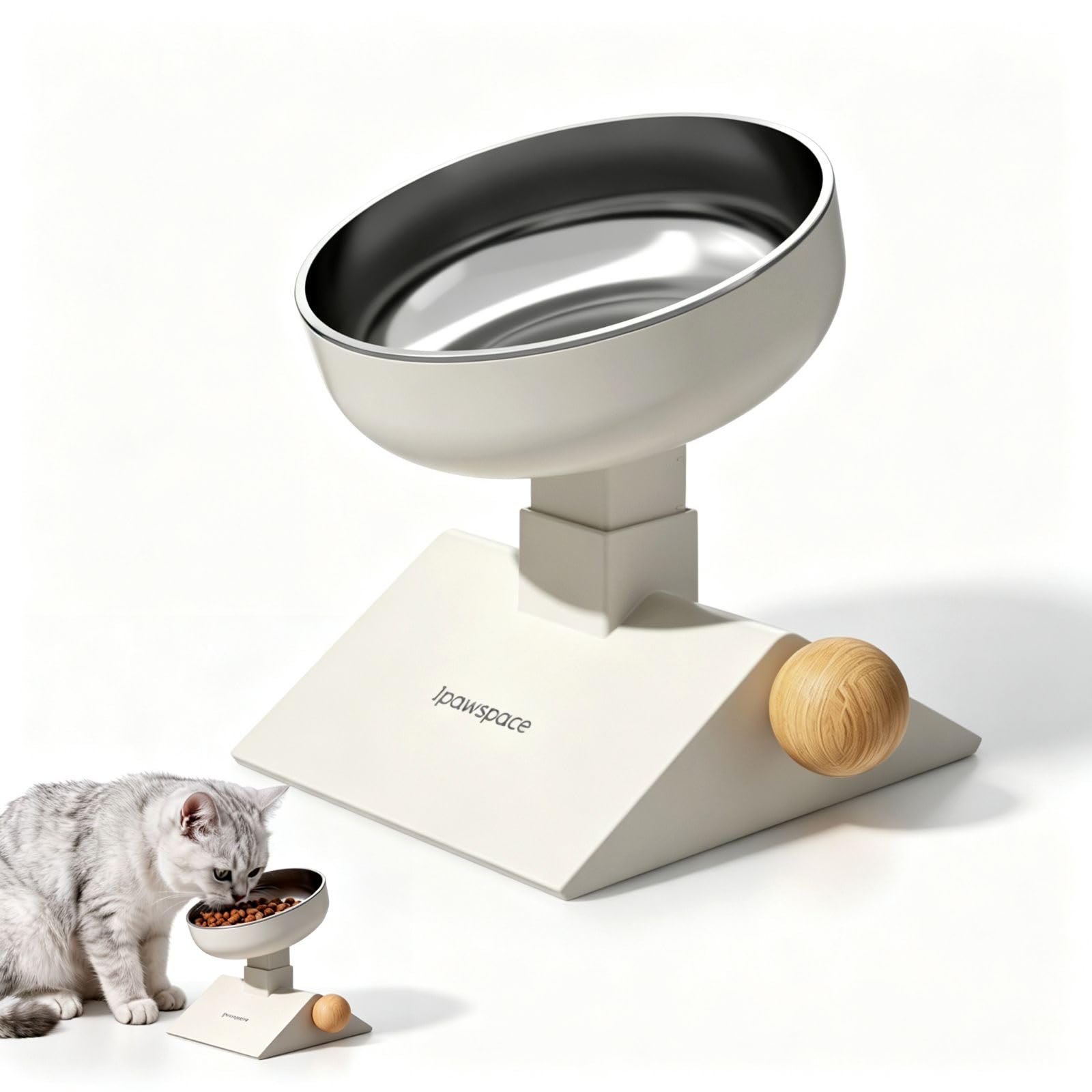 ipawspace vue frontale de la gamelle montrant design élégant et gain d'espace