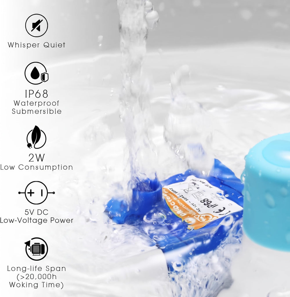iPettie Tritone chat buvant confortablement, favorise hydratation régulière