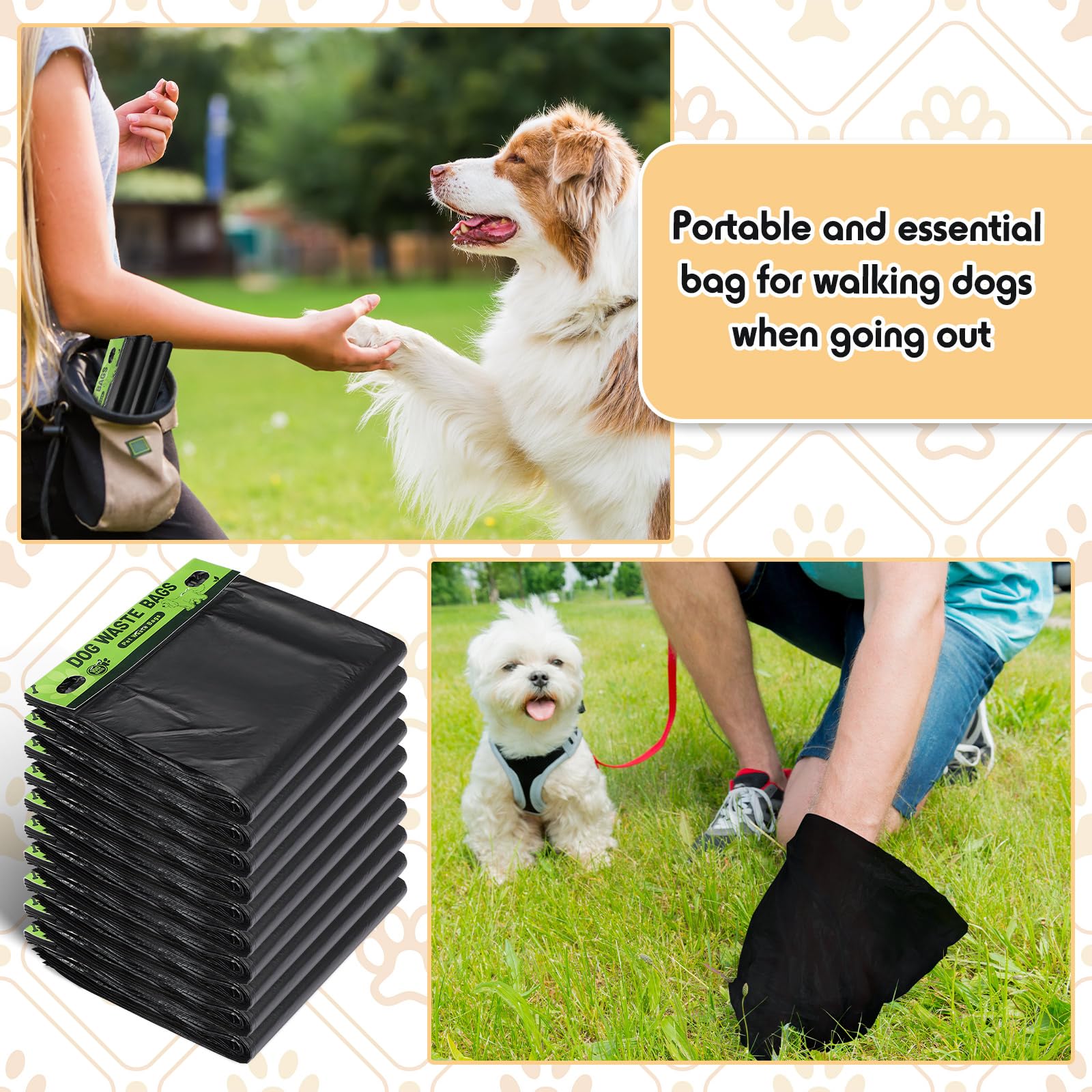 Ireer utilisation en promenade montrant collecte propre et discrète
