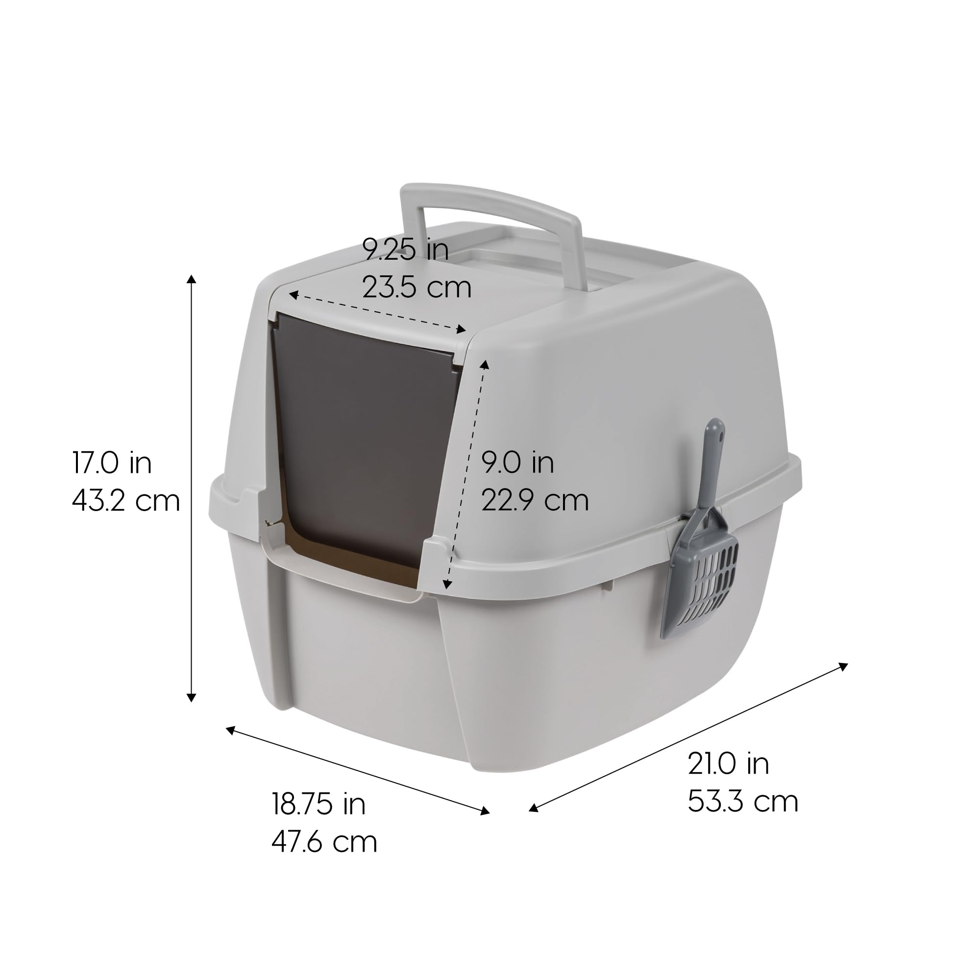 IRIS USA capot rétractable en position ouverte pour accès rapide