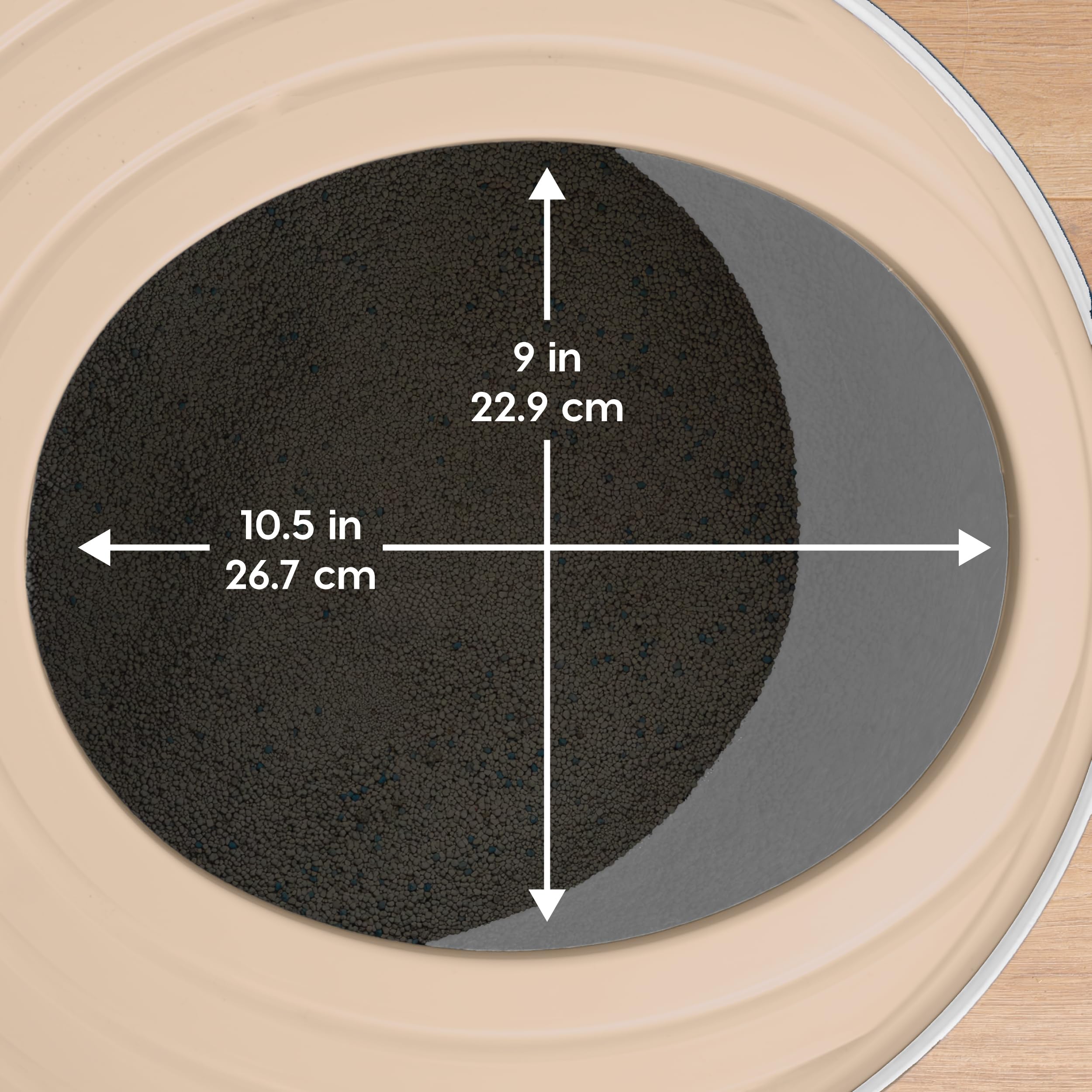 IRIS USA comparaison d'échelle montrant dimensions adaptées aux chats adultes