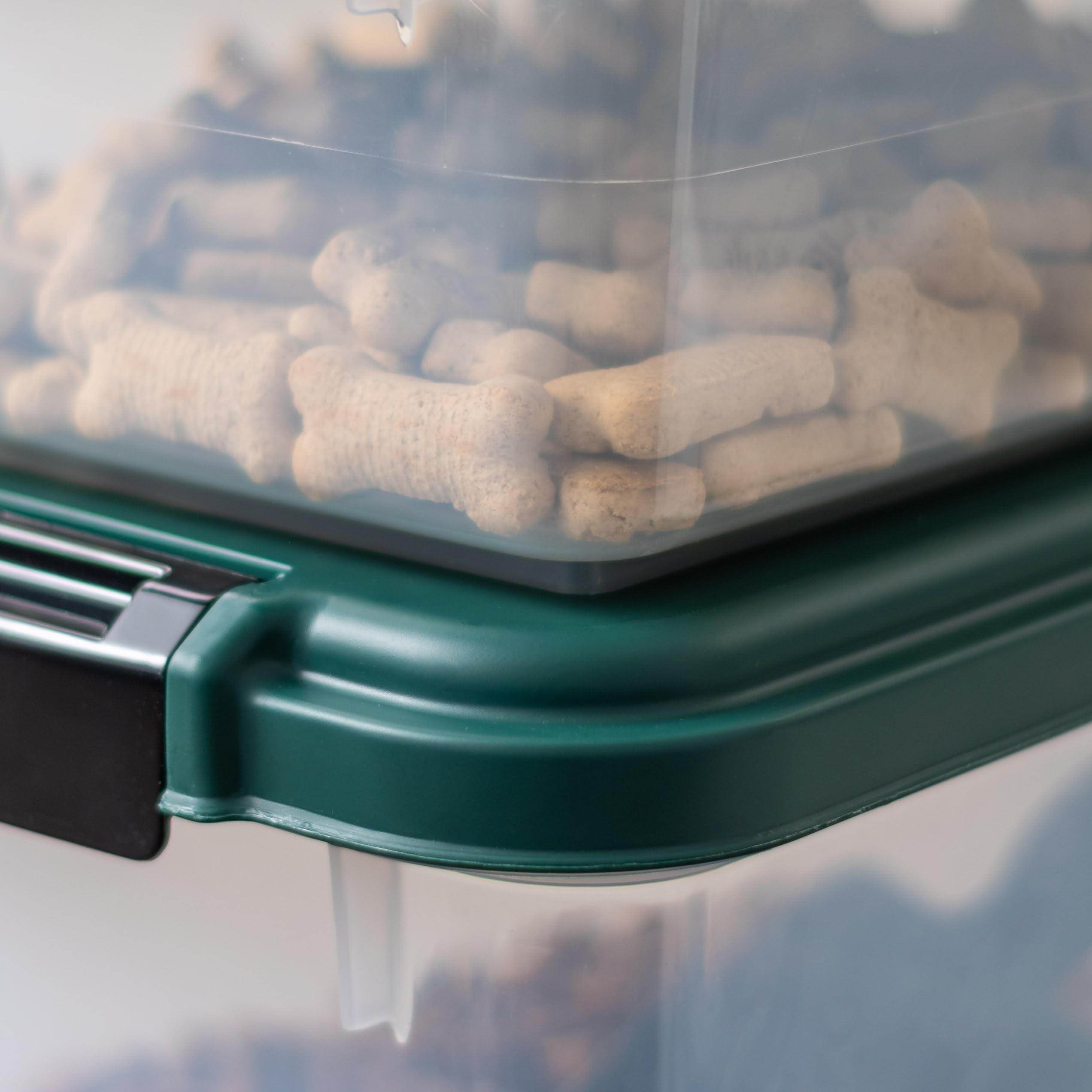 IRIS USA étiquette avec dimensions et matériaux sûrs sans BPA visibles
